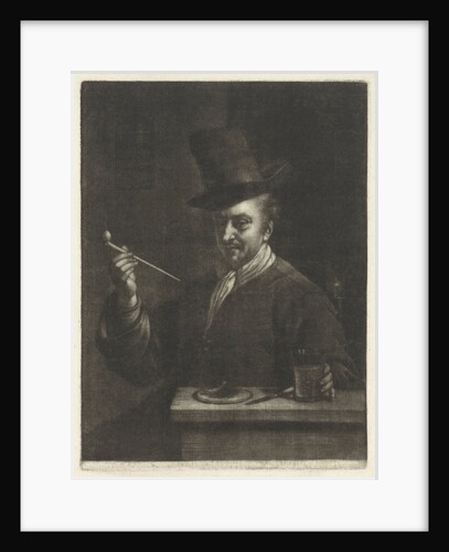 Man smoking pipe by Wallerant Vaillant