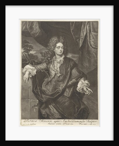 Self Portrait of Pieter Schenk by Pieter Schenk I