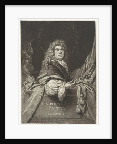 Self Portrait of Gerard de Lairesse by Pieter Schenk I
