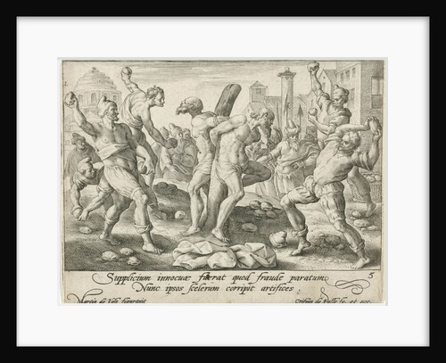 Stoning of the Elders by Crispijn van de Passe I