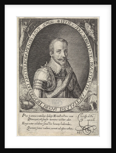 Portrait of Jacob van Heemskerck by Monogrammist BPI