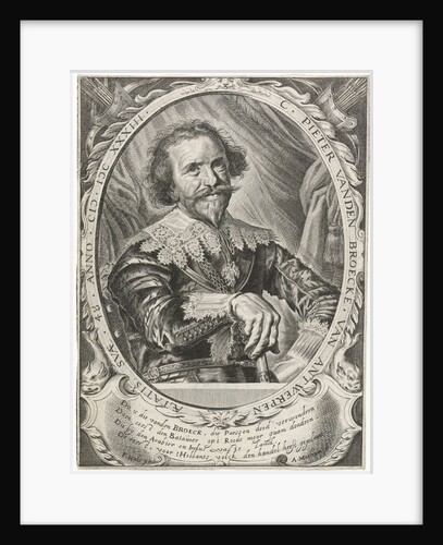 Portrait of Pieter van den Broecke by Frans Hals