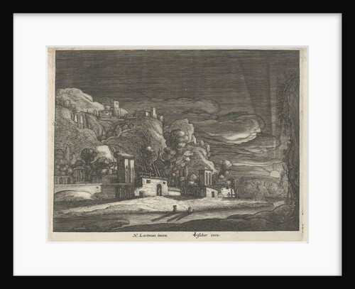 View of Bethany by Claes Jansz. Visscher II