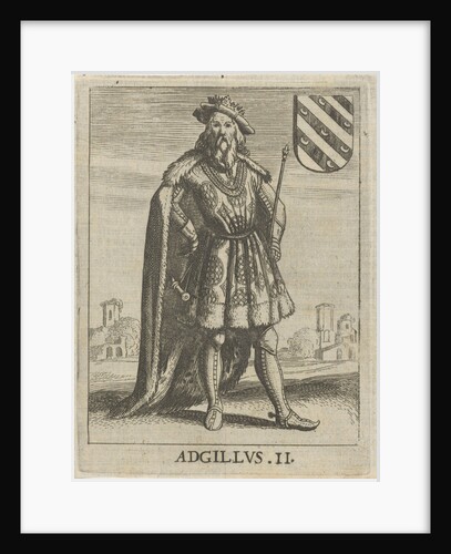 Adgillis II, seventh king of the Frisians by Pieter Feddes van Harlingen