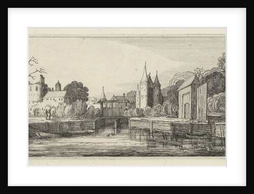 View of a castle by Anonymous