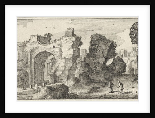 Baths of Caracalla in Rome by Jan van de Velde II