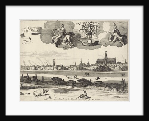 View of Haarlem by Reinier and Josua Ottens