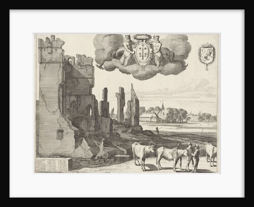 View of Haarlem, The Netherlands by Reinier & Josua Ottens