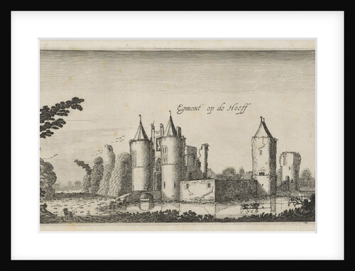 Ruins of the castle of Egmond, Slot op den Hoef, Egmond aan den Hoef, Bergen, Noord-Holland by Robert de Baudous