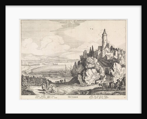 October by Claes Jansz. Visscher II