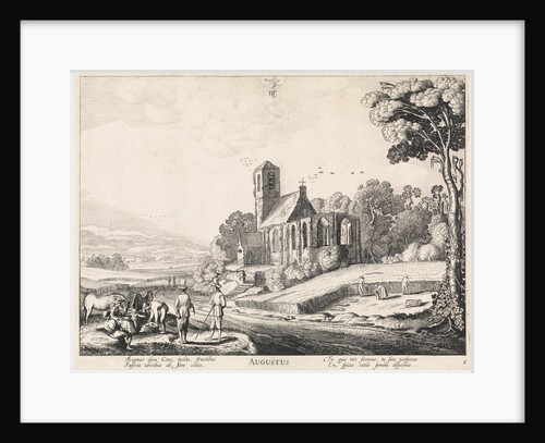 August by Claes Jansz. Visscher II