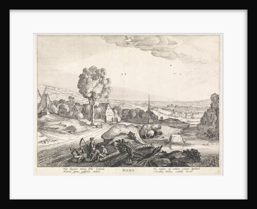 July by Claes Jansz. Visscher II