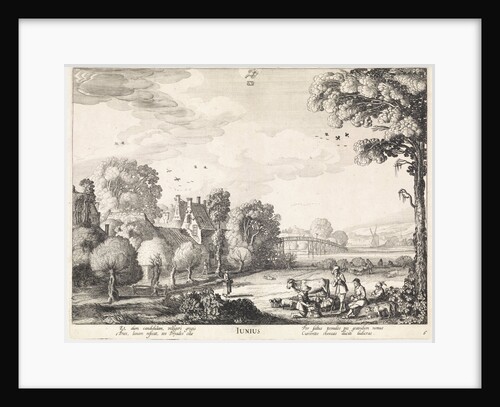 June by Claes Jansz. Visscher II