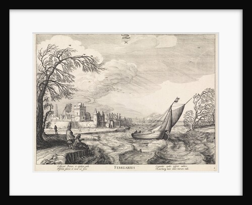 February by Claes Jansz. Visscher II