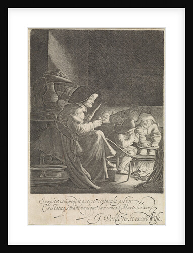 Pancake baker by Claes Jansz. Visscher II