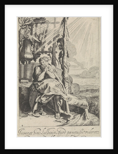 Jonas under the miracle plant by Jan van de Velde II