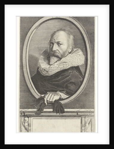 Portrait of Scriverius by Frans Hals