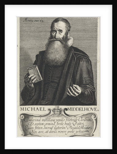 Portrait of Michall van Middelhoven by Jan van de Velde II