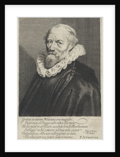 Portrait of Jacob Matham by Petrus Scriverius