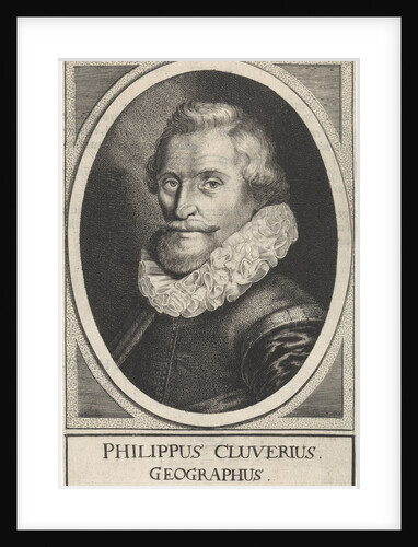 Portrait of Philipp Cluver, de Passe workshop of by Abraham Elzevier I