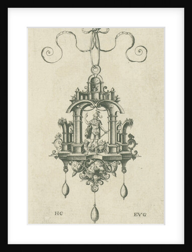 Pendant (pendeloque) Mars by Anonymous