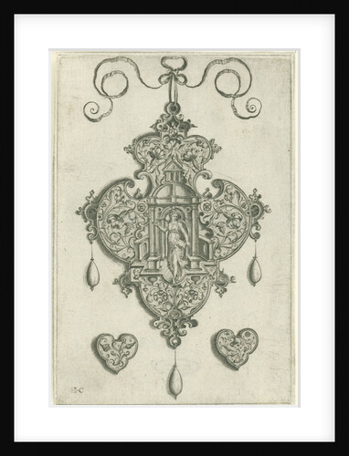 Front of a pendant (pendeloque) by H. Collaert