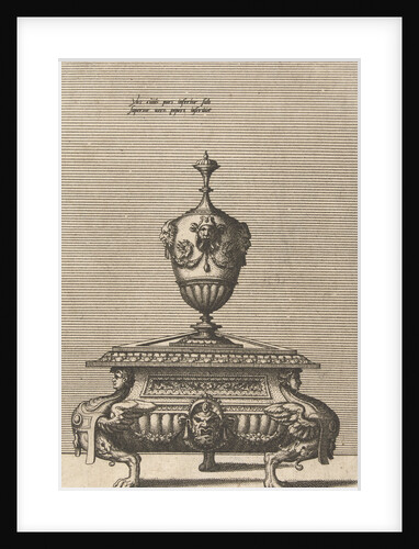 Pepper and salt shaker by Hieronymus Cock