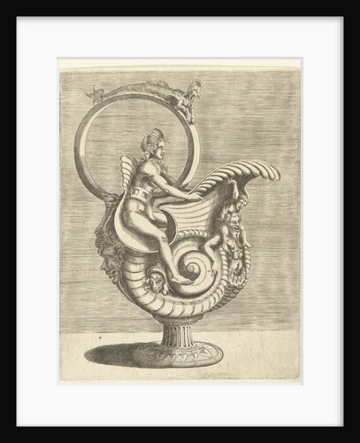 Jug in the shape of a snail shell by Hieronymus Cock