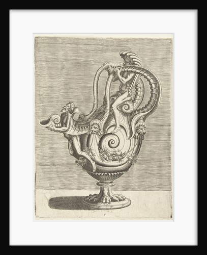 Jug in the form of a snail shell by Hieronymus Cock