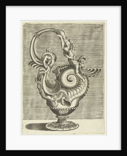 Jug in the form of a volute by Hieronymus Cock