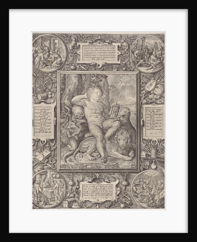 Allegorie on the complexity of the human by Godefried van Haecht