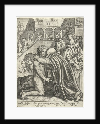 Homecoming of the Prodigal Son by Nicolaes de Bruyn