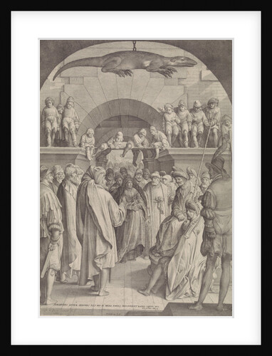Susanna before the judges by Pieter Schenk I