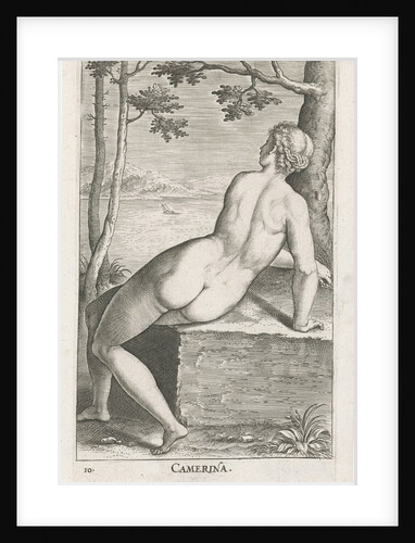 Water Nymph Camerina by Philips Galle