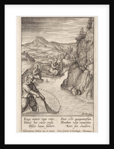 Holy Family fishing by Piermans