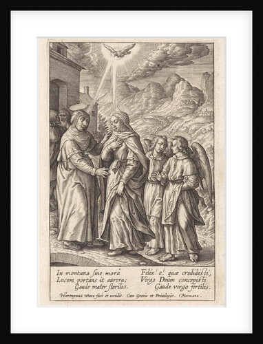 Visitation by Hieronymus Wierix