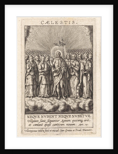 Virtue of Heaven by Hieronymus Wierix