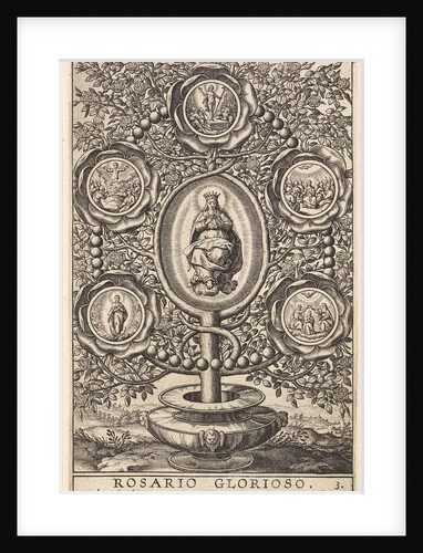 Five Glorious Mysteries by Hieronymus Wierix