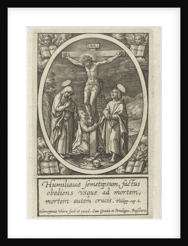 Crucifixion of Christ by Hieronymus Wierix