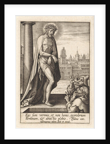 Mocking of Christ by Hieronymus Wierix