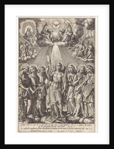 Seven Archangels by Hieronymus Wierix