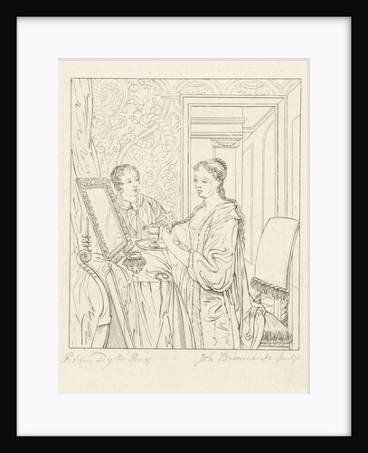 A woman at her toilet by Joannes Bemme