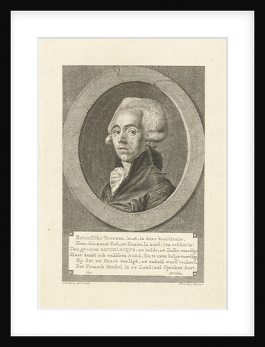 Portrait of Jean-Louis Baudelocque by P. Verleus