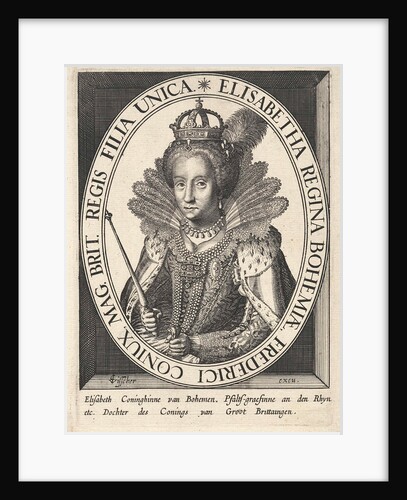 Portrait of Elizabeth I Tudor by Claes Jansz. Visscher II