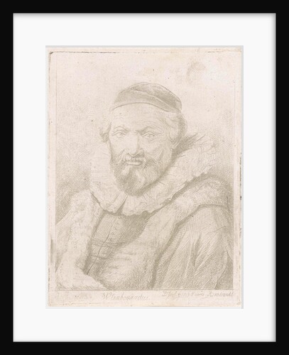 Portrait of John Wtenbogaert by Diederik Jan Singendonck