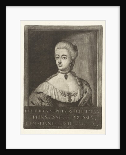 Portrait of Wilhelmina of Prussia by Rienk Jelgerhuis