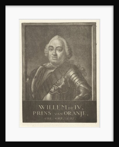 Portrait of William IV, Prince of Orange and Nassau by Rienk Jelgerhuis