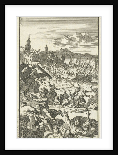 The earthquake by Barent Bos