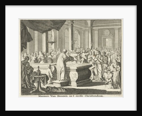 Christening by Arnoldus van Ravestein