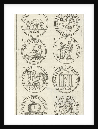 Eight medals, III by Hendrick and Dirk Boom Jan Luyken